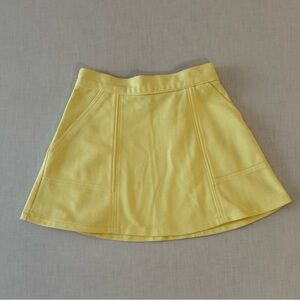Yellow A-Line Girl’s Natty Skirt size 4